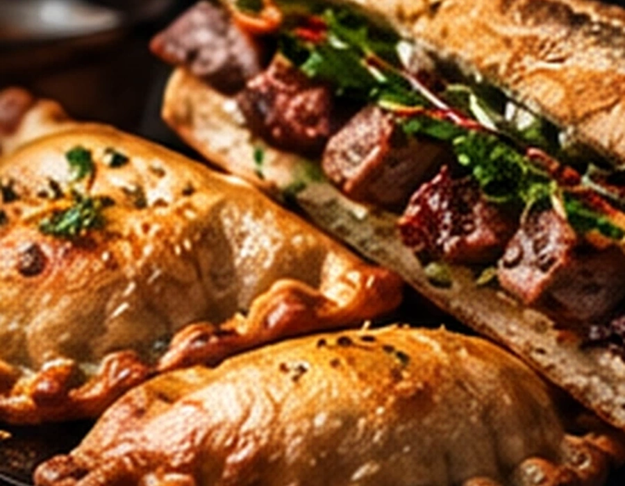 Empanadas, Baguettes und Sandwiches